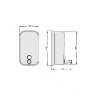 IDEAL STANDARD IOM DISPENSDOR JABON